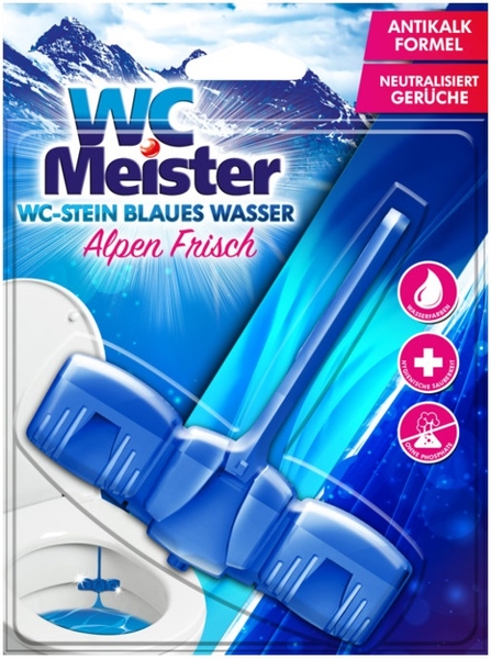 WC Meister závěsné barvící kuličky - Alpen Frish
